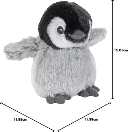 Wild Republic Cuddlekins Eco Mini Spielender Pinguin, Kuscheltier, 20 cm, Plüschtier, Füllung besteht aus gesponnenen recycelten Wasserflaschen, umweltfreundlich
