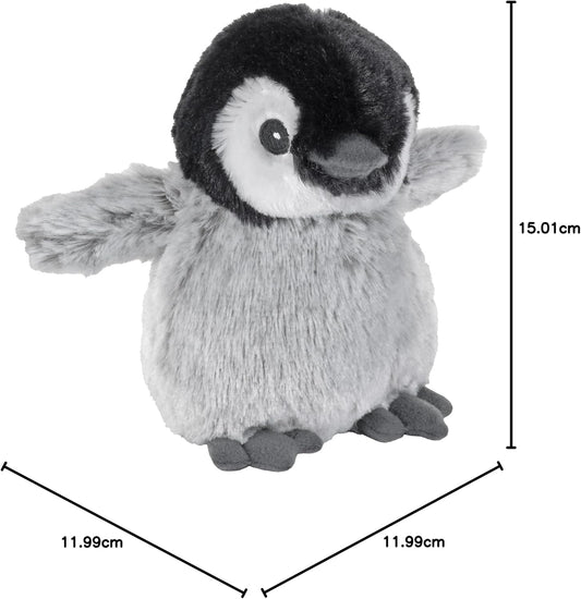 Wild Republic Cuddlekins Eco Mini Spielender Pinguin, Kuscheltier, 20 cm, Plüschtier, Füllung besteht aus gesponnenen recycelten Wasserflaschen, umweltfreundlich