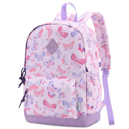 Rucksack für Mädchen, 4-6 Jahre, Schulrucksack mit Seitentaschen und Brustgurt, 127-Einhorn, one size, Niedlich