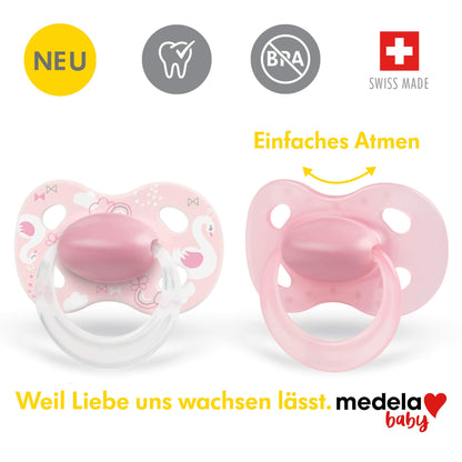 Medela Baby Original Schnuller – Für Babys ab 18 Monaten – 2 Stück
