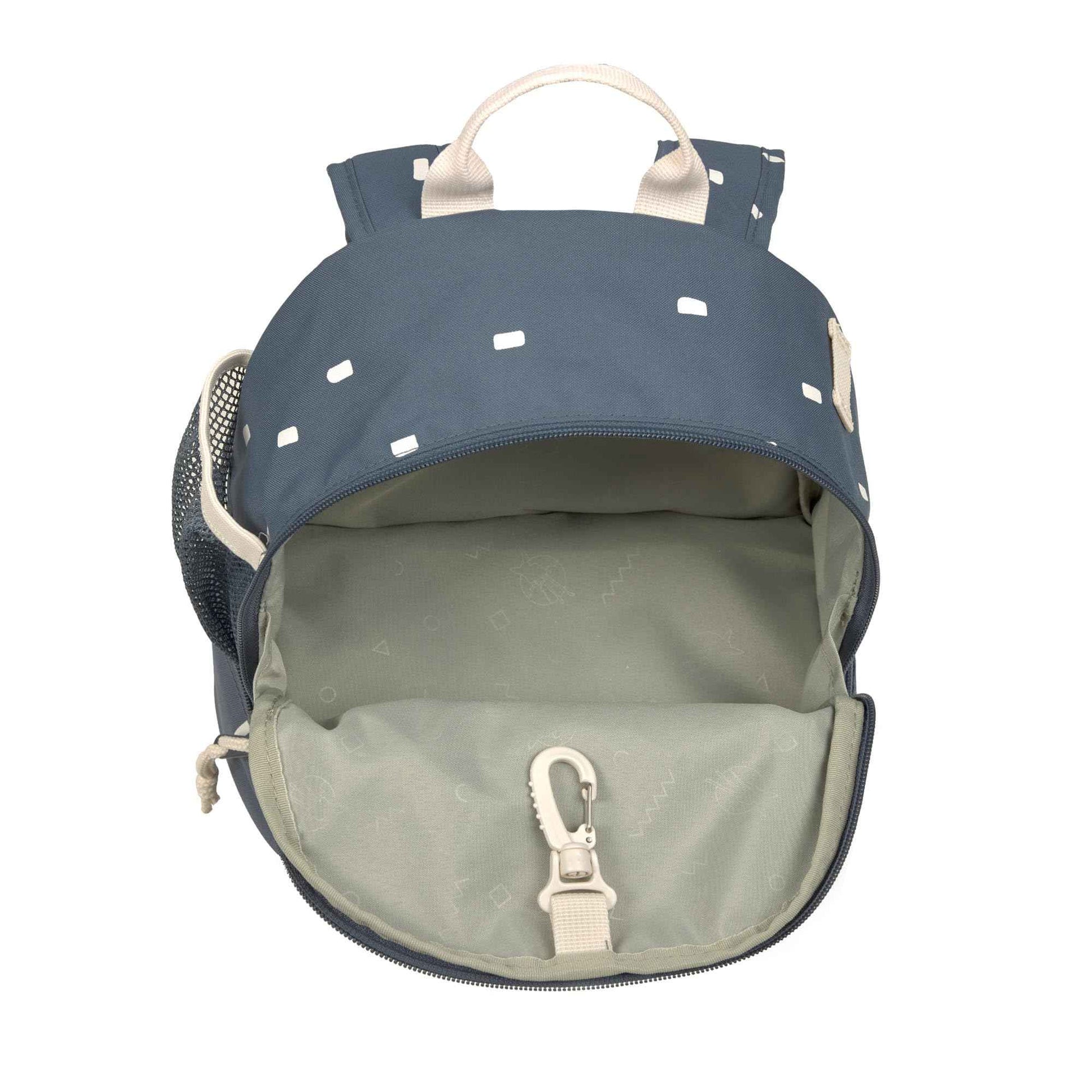LÄSSIG Children's Backpack Nursery Bag with Chest Strap 6.5 L from 3 Years, Adventure Tractor, Kids Backpack