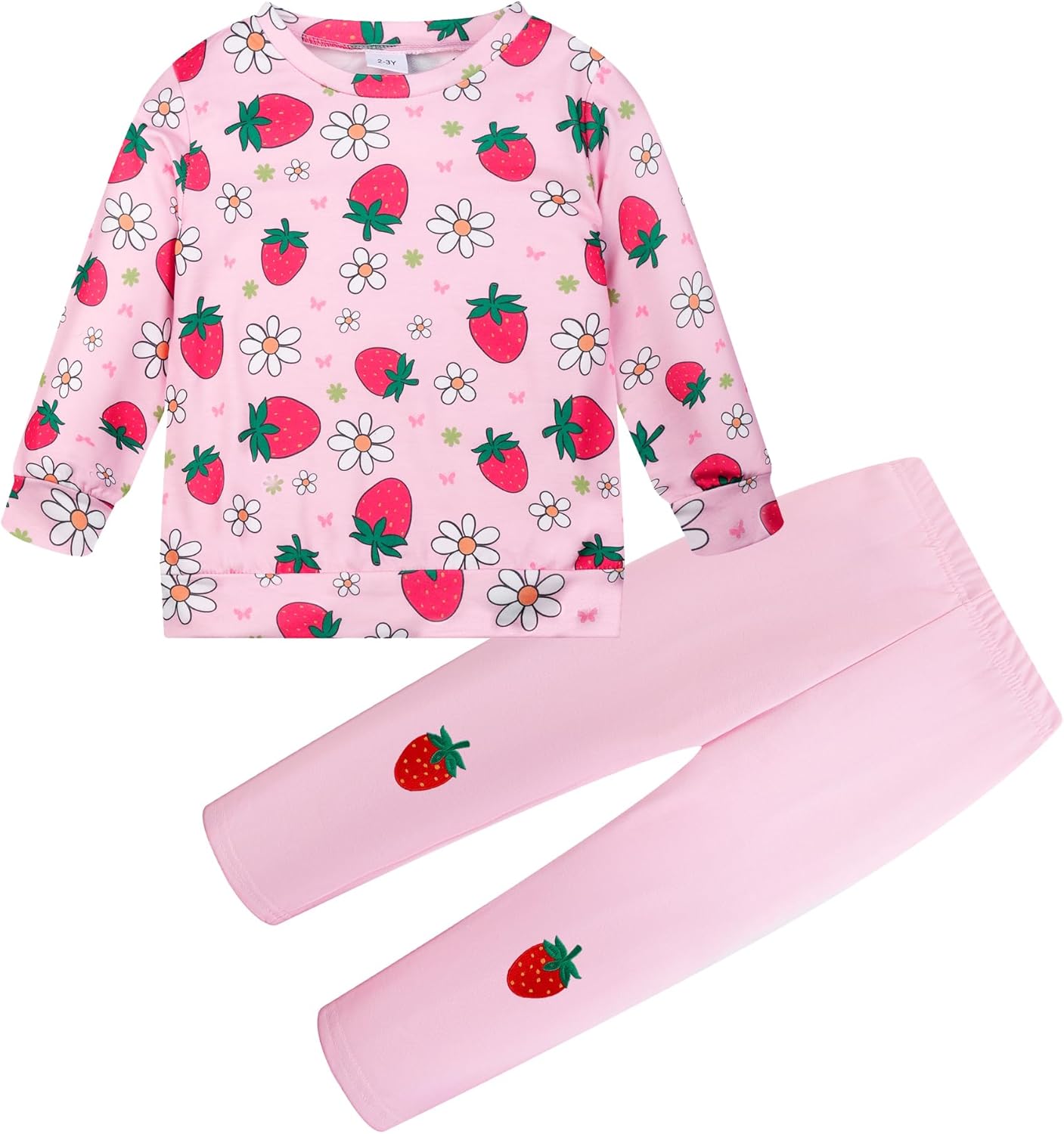 Unicorn Outfits for Little Girls 2 Pieces Ruffle Sleeve Sweatshirt + Leggings Autumn Leopard Clothing Sets 2-10 Years Old