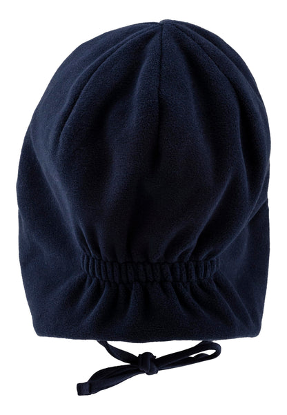 Sterntaler Aviator Hat with Ribbed Pattern - Subtle Striped 