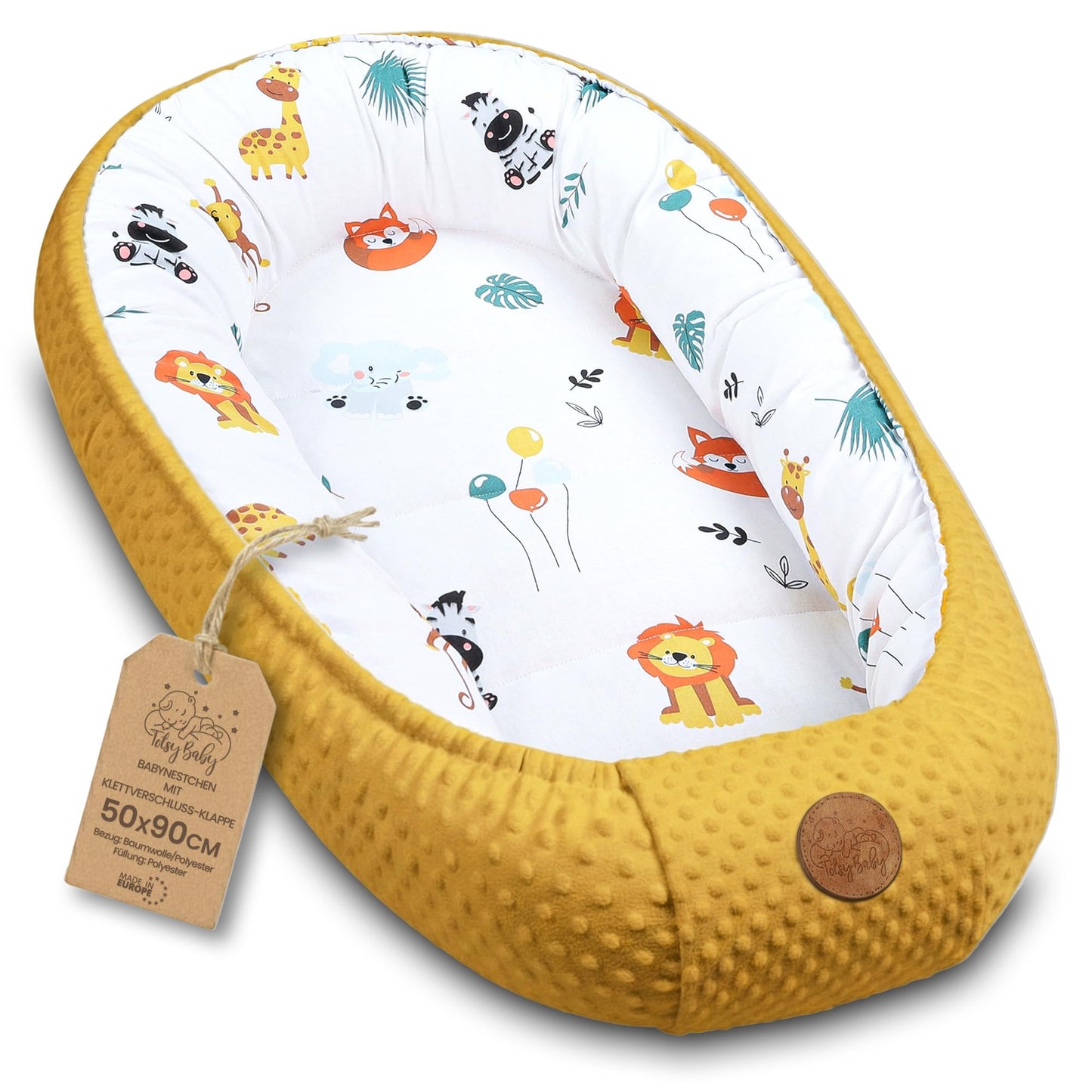Nestchen Baby - Babynestchen Neugeborene Minky Babynest für Kinderbett Vielseitiges tragbar Nest kuschelnest zubehör für babybett warm Winter coccon Teddybären