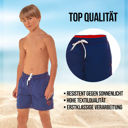 Zagano Boys' Quick-Drying Swimming Trunks Sports Trousers Boys Kids Swimwear Size 128-164