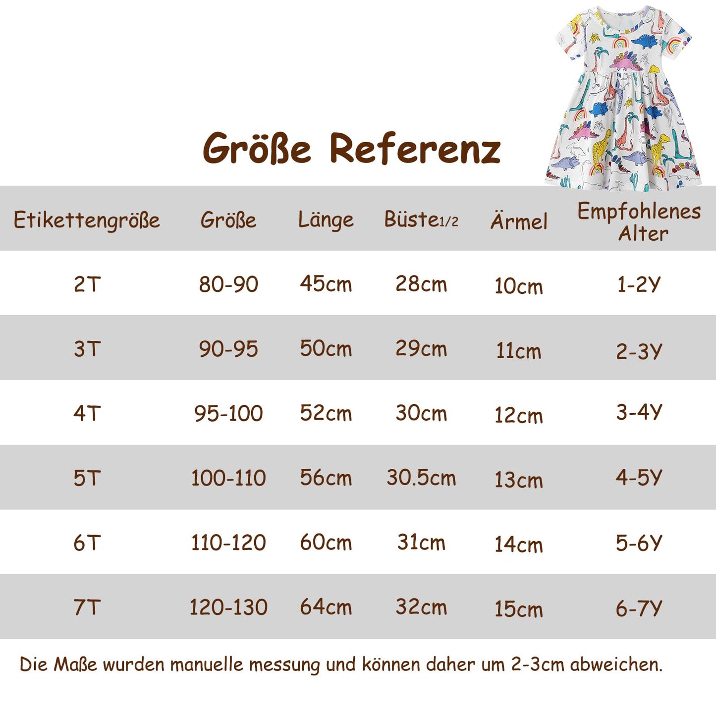Dinopjs Kleider für Kleines Mädchen Kurzarm Kleid Cartoon-Stil Regenbogen Ozean Prinzessinnenkleid Dino Giraffe Osterhase Meerjungfrau Kinder Prinzessin Kostüm Tägliche Sommer Rock Ferienkleider