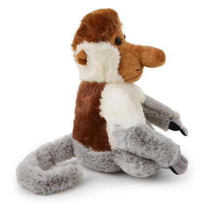 Zappi Co Rhinoceros Rhinoceros Plush Toy (22 cm) Horned Miracle - Soft, Cuddly, 100% Recycled - Mighty African Friend