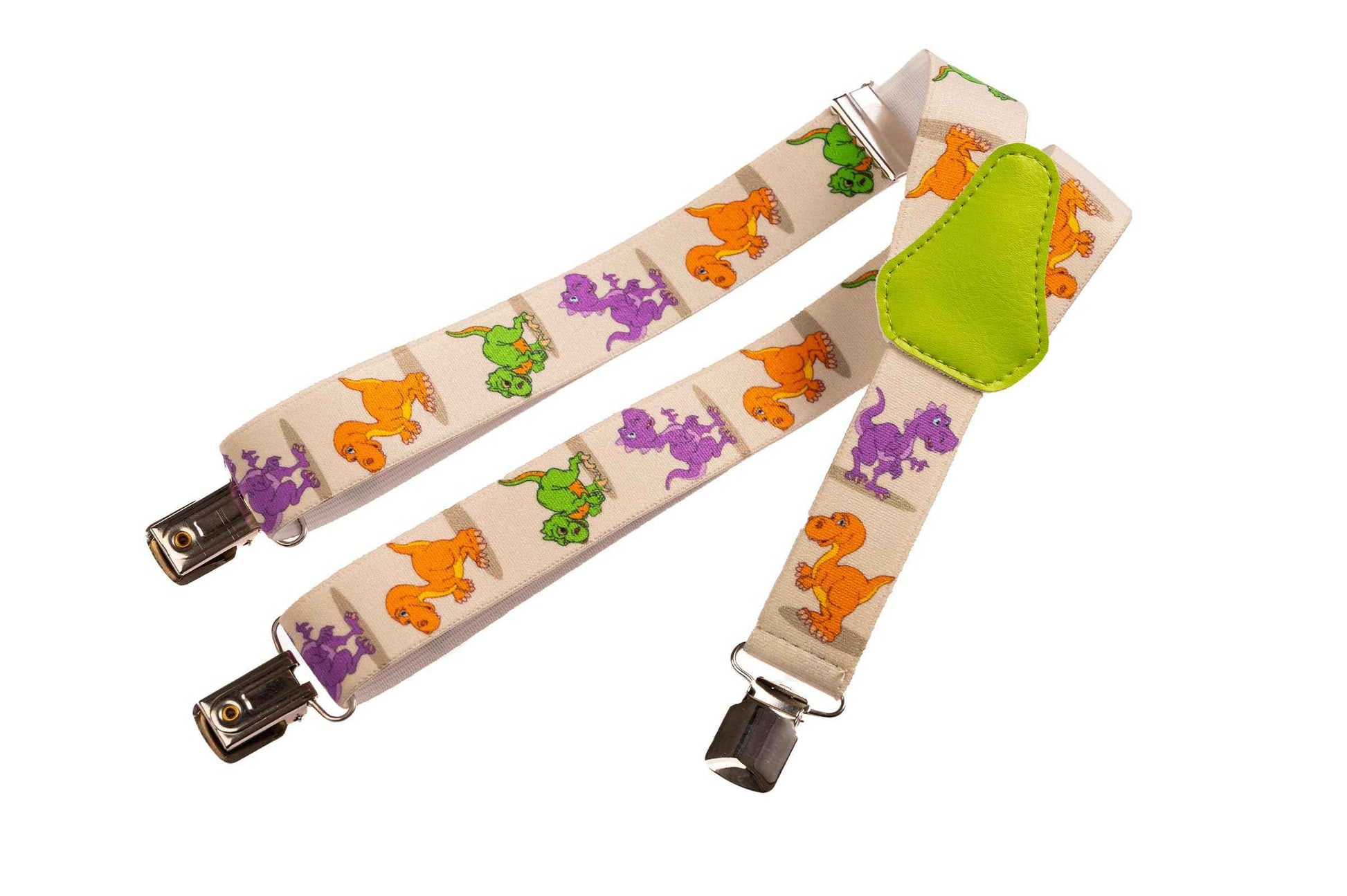 Kids Dinosaur Design Braces | Elastic Y Braces (1-5 Years) - 2.5cm