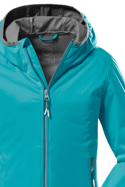 Killtec Mädchen Kos 164 Grls Jckt Lightweight Jacke mit Stehkragen, packbar
