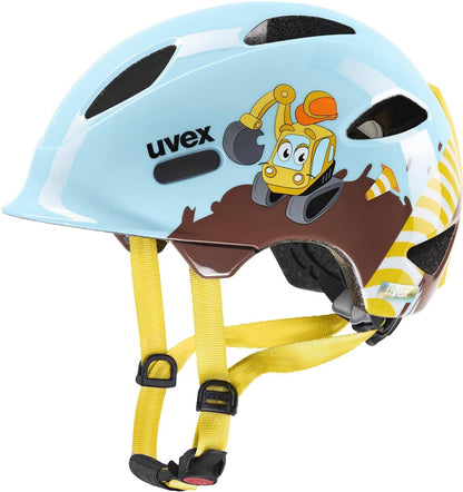 uvex oyo style - lightweight bicycle helmet for children - individual size adjustment - expandable with LED light 