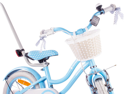 sun baby Mädchenfahrrad 12, 14 und 16 Zoll Radgröße Heart Bike zur Auswahl, mit Abnehmbarer Schubstange, Kinderfahrrad für Mädchen von 2 bis 6 Jahre - Meloni2