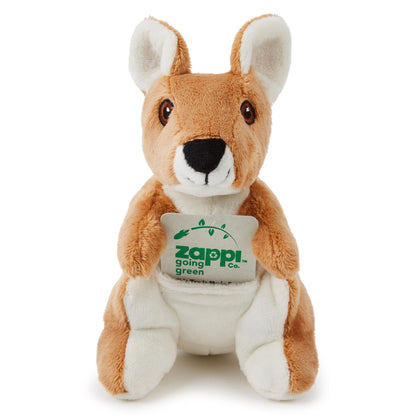 Zappi Co 100% recycelte Plüsch-Plüschtiere - Weiche und kuschelige Stofftiere, perfekte Begleiter für Kinder und Neugeborene (13-15cm) (Elefant)