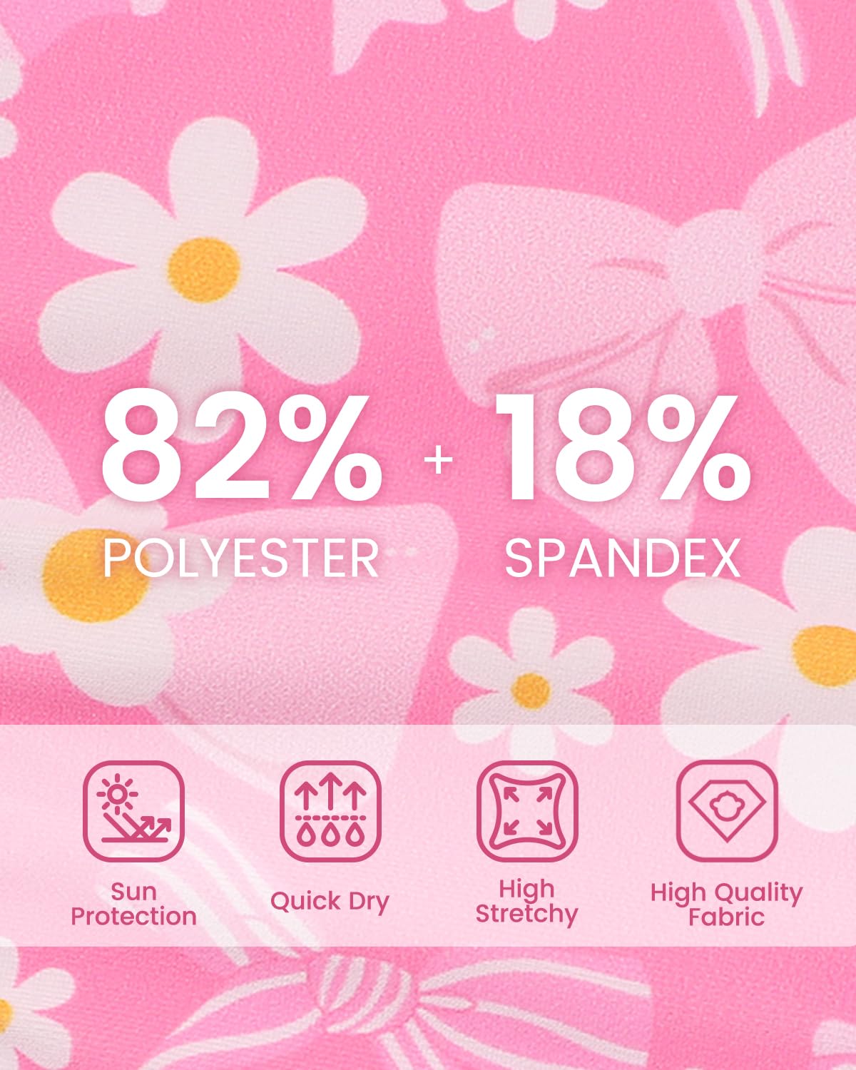 Baby Badeanzug Mädchen mit Sonnenhut Langarm UV Schutz Badebekleidung Für Baby-Mädchen Bademode Schwimmanzug