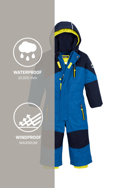Killtec Kesley Mini Ski Overall/Snowsuit with Hood Unisex Children's