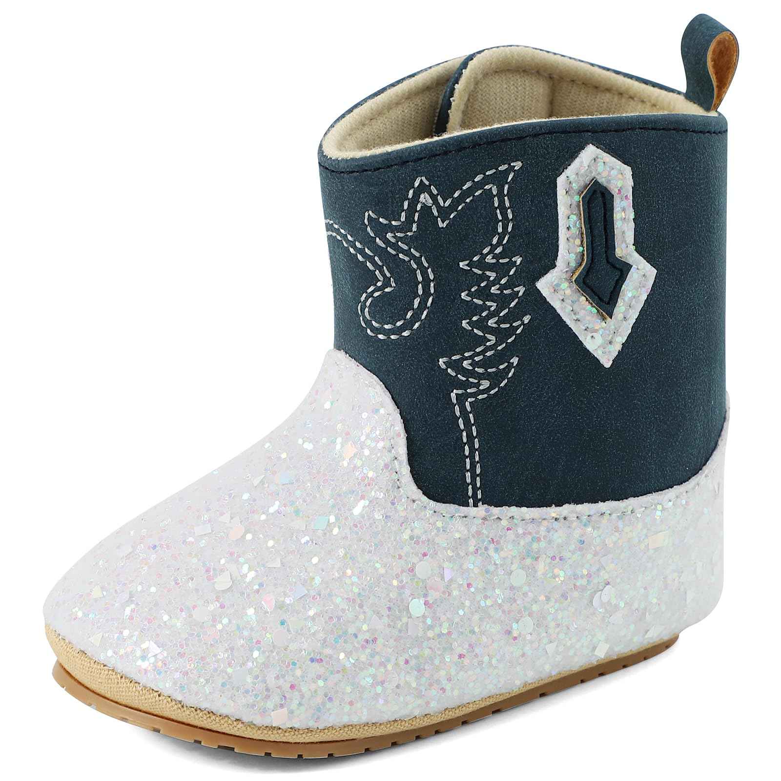 LACOFIA Baby Boys Girls Winter Boots Non-Slip Baby Winter First Walking Shoes Wellington Boots, Aa