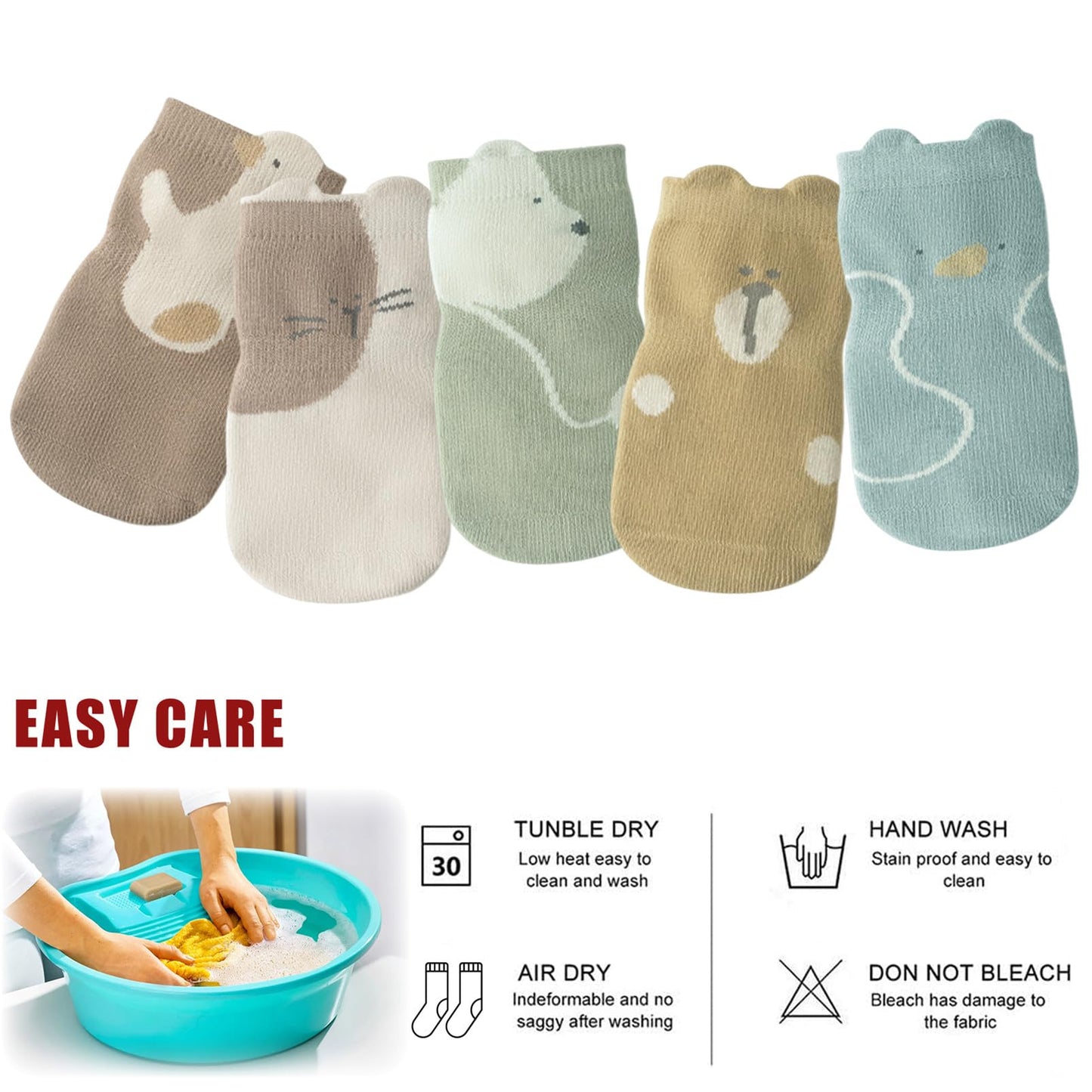 outfit spring Non-Slip Socks Baby, Non-Slip ABS Socks Children, Newborn Cotton Stopper Socks Non-Slip Socks Crawling Socks for Birth Girls Boys Gift 0-5 Years