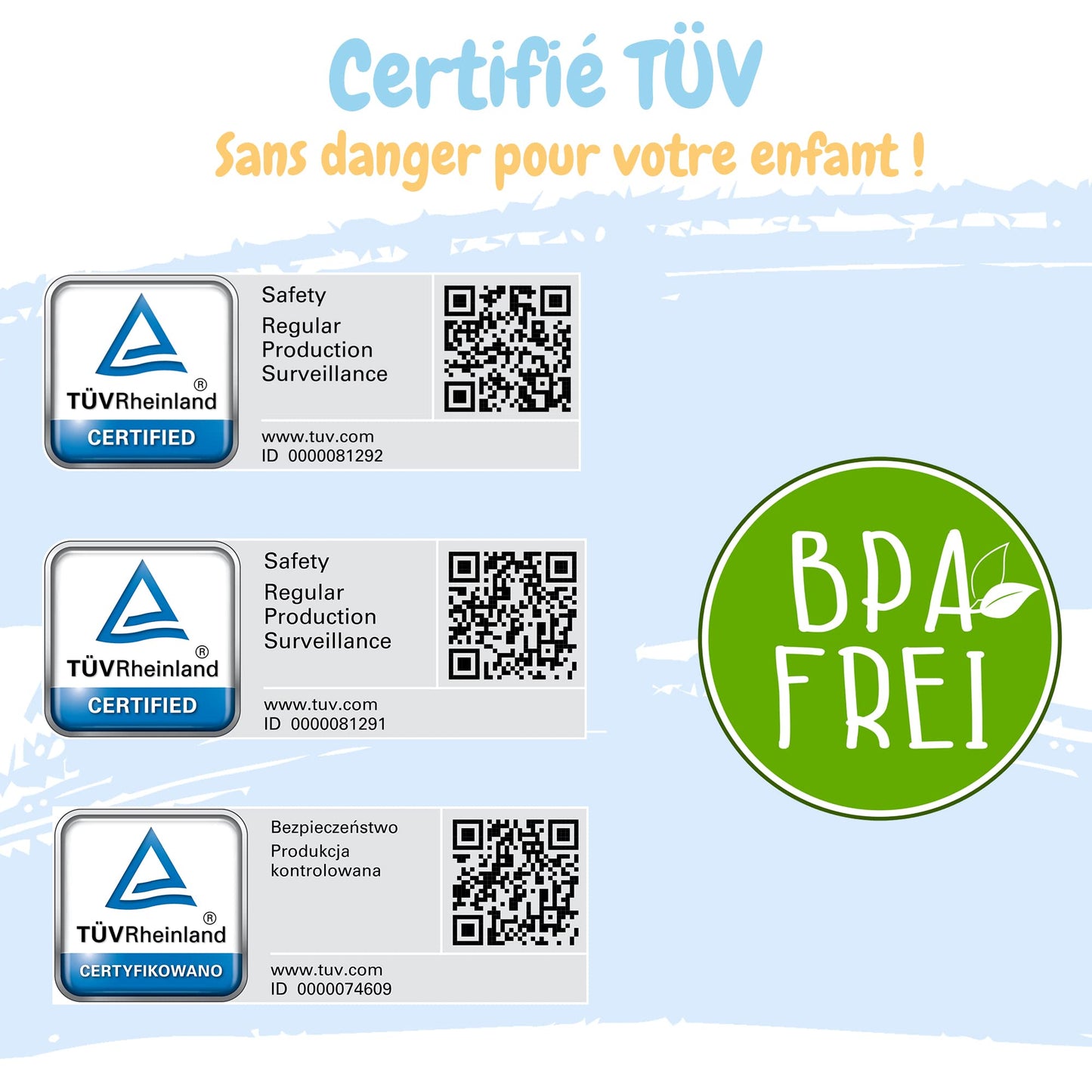 Baby Badewanne mit Gestell 4 Set TÜV Rheinland zertifiziert! Babybadewannen + Baby Badewannensitz +Abfluss + Gestell - Babywanne mit Ständer! Baby Pflegeset für Neugeborene.