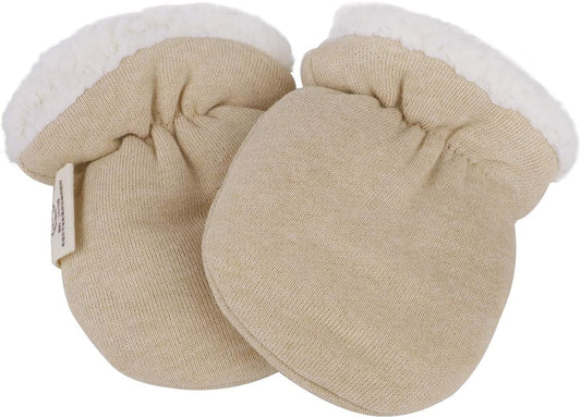 Neugeborenes Baby Warme Fleece Handschuhe Fäustlinge Säugling Baby Jungen Mädchen Anti Scratch Winter Warme Handschuhe Gefüttert Handschuhe für 0-12 Monate