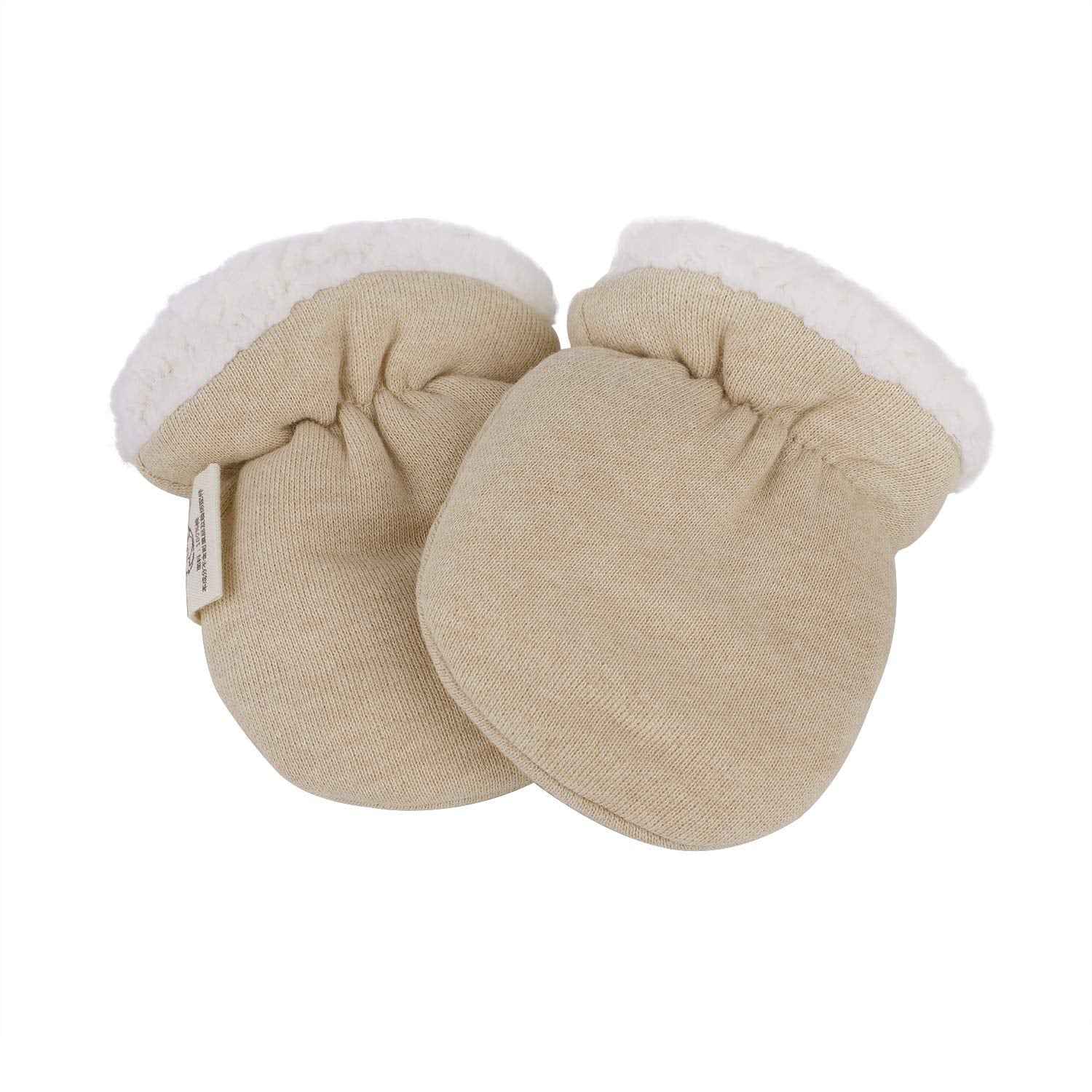 Fäustlinge Baby Neugeboren Kratzfäustlinge Kratzhandschuhe Winter Säuglinge Handschuhe Anti Kratzfäustel Fausthandschuhe Warm Gloves, 0-1 Jahre alt