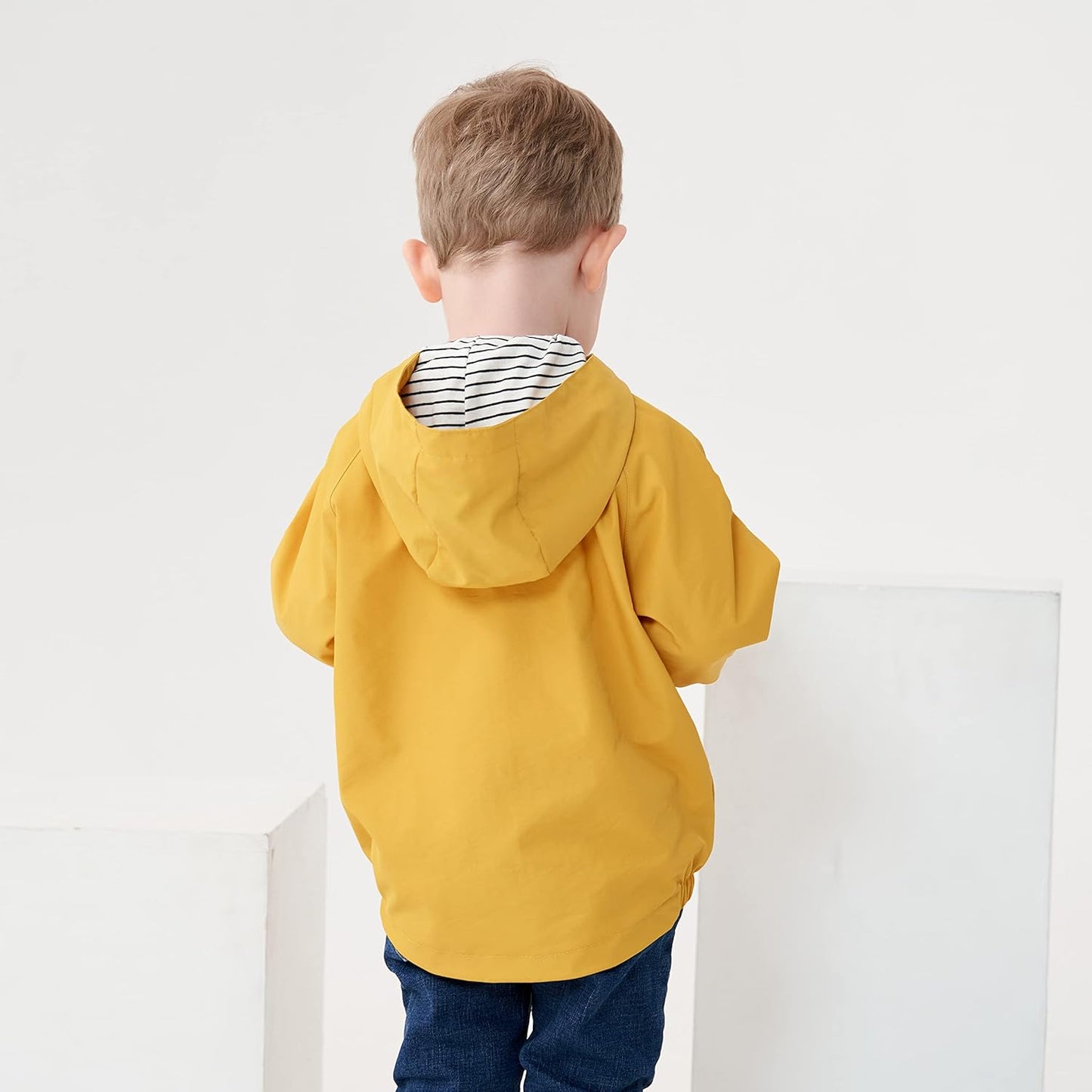 Volunboy Baby Kapuzen Jackets, Jungen Langarm Winddicht Mantel Cartoon Aufdruck Jacken