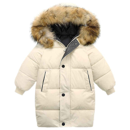 Children's Girls' Jacket with Hood Winter Jacket Winter Coat Children's Jacket for 2-10 Years