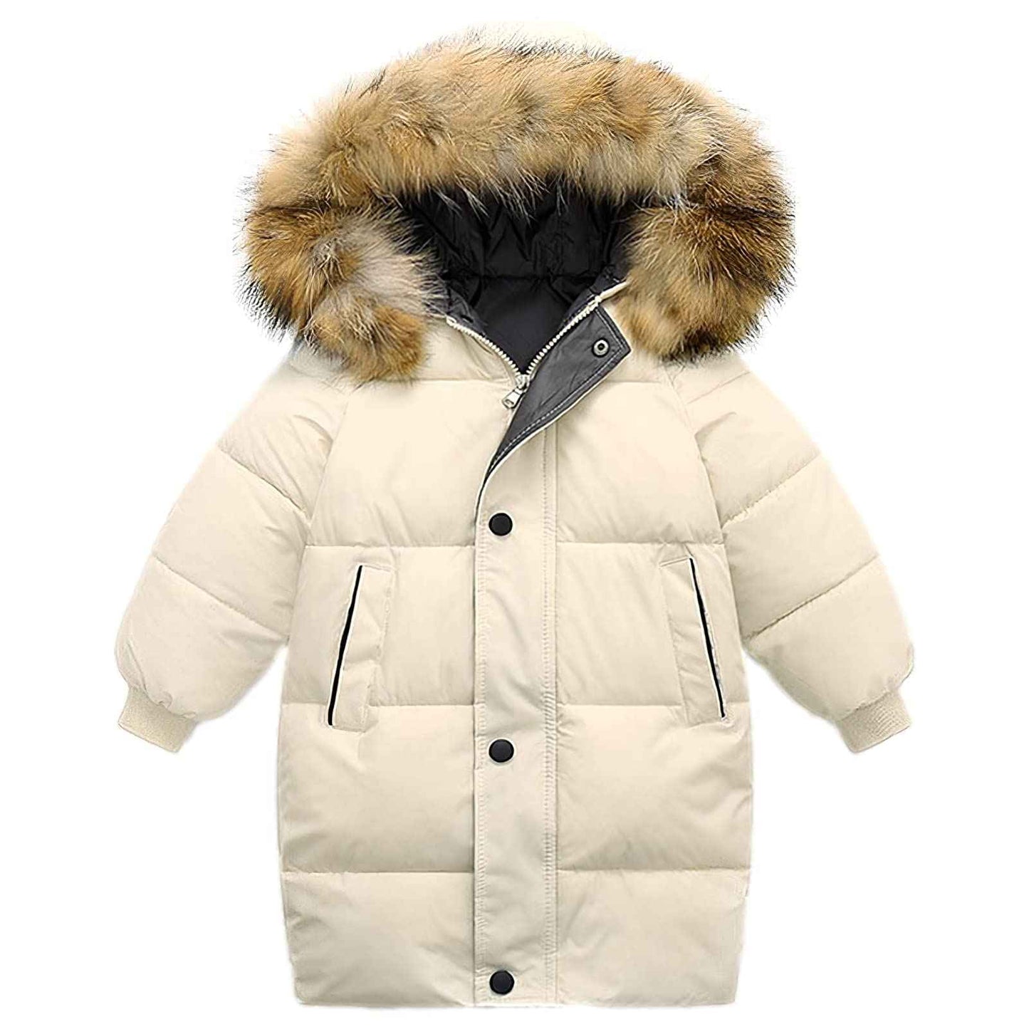 Children's Girls' Jacket with Hood Winter Jacket Winter Coat Children's Jacket for 2-10 Years