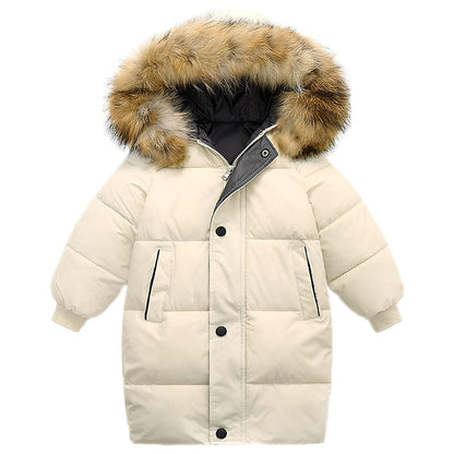 Children's Girls' Jacket with Hood Winter Jacket Winter Coat Children's Jacket for 2-10 Years