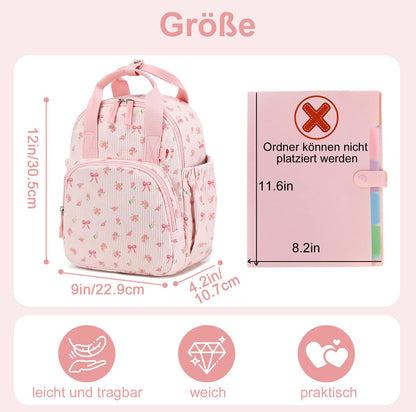 LEDAOU Kids Waterproof Backpack for Children 2-4 Years Nursery School Boys Girls