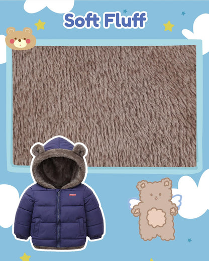 Baby Winter Fleece Coat Kids Boys Jacket Outwear Girls Padded Clothing