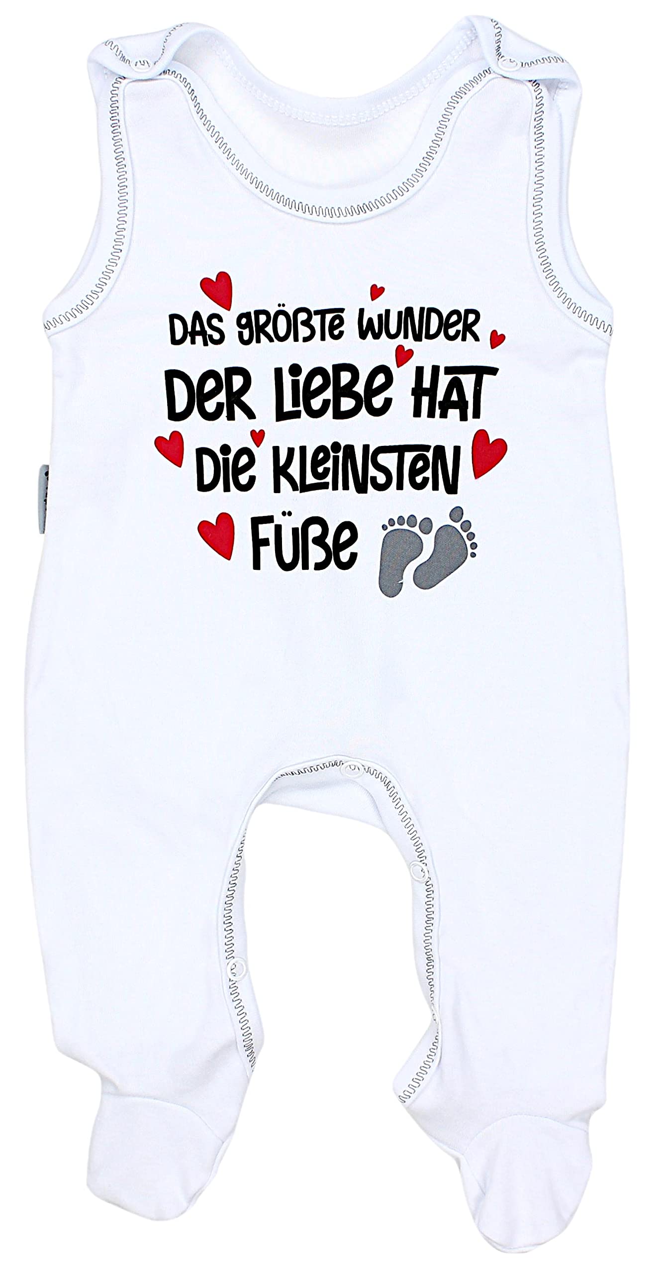 TupTam Unisex Baby Strampler Set Spruch Mamas & Papas Schatz