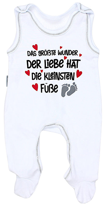 TupTam Unisex Baby Strampler Set Spruch Mamas & Papas Schatz