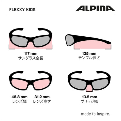 ALPINA Unisex Kinder Sonnenbrille Sonnenbrille (1er Pack)