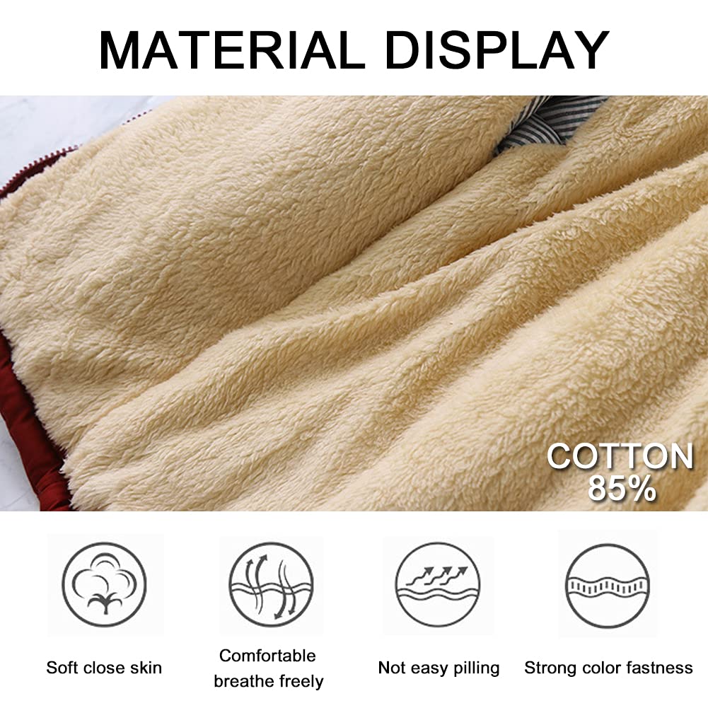 Winter Jacket for Boys and Girls, Warm Hoodie Outfits, Thick Coat, Baby Winter Coats