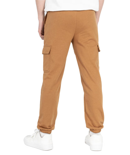 YOUNGSOUL Kinder Jogginghose Jungen Cargo Jogger Hose Sweathose Freizeithose mit Elastischem Bund
