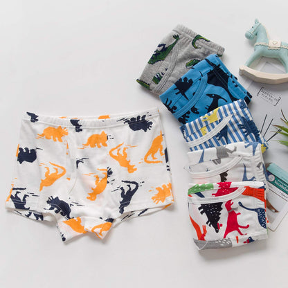 Adorel Jungen Unterhosen Baumwolle Boxershorts 6er-Pack