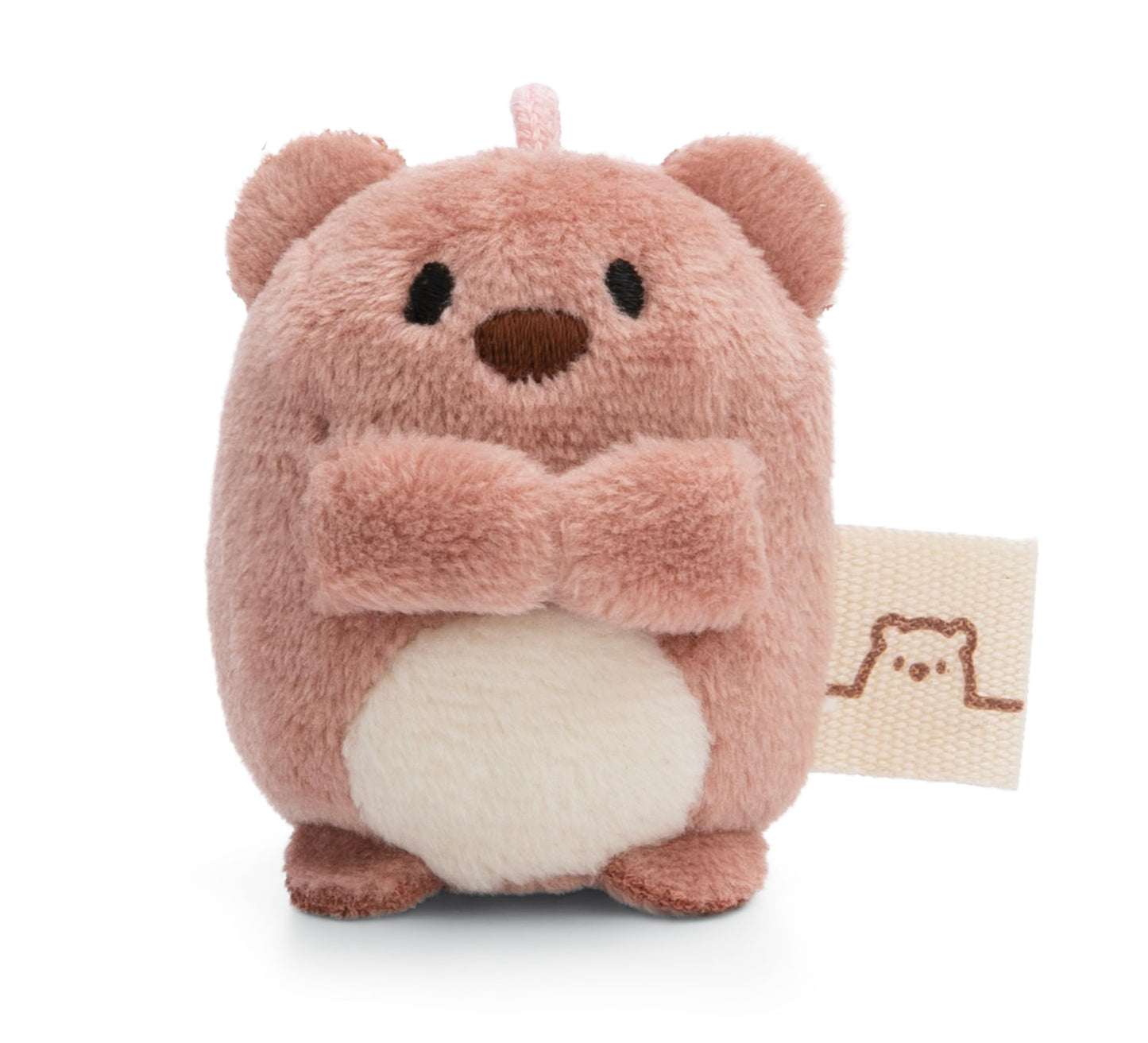 NICI Kuscheltier Fuchs Geeks 5cm rot - Stofftier aus weichem Plüsch, niedliches Plüschtier zum Kuscheln und Spielen, für Kinder & Erwachsene - tolle Geschenkidee