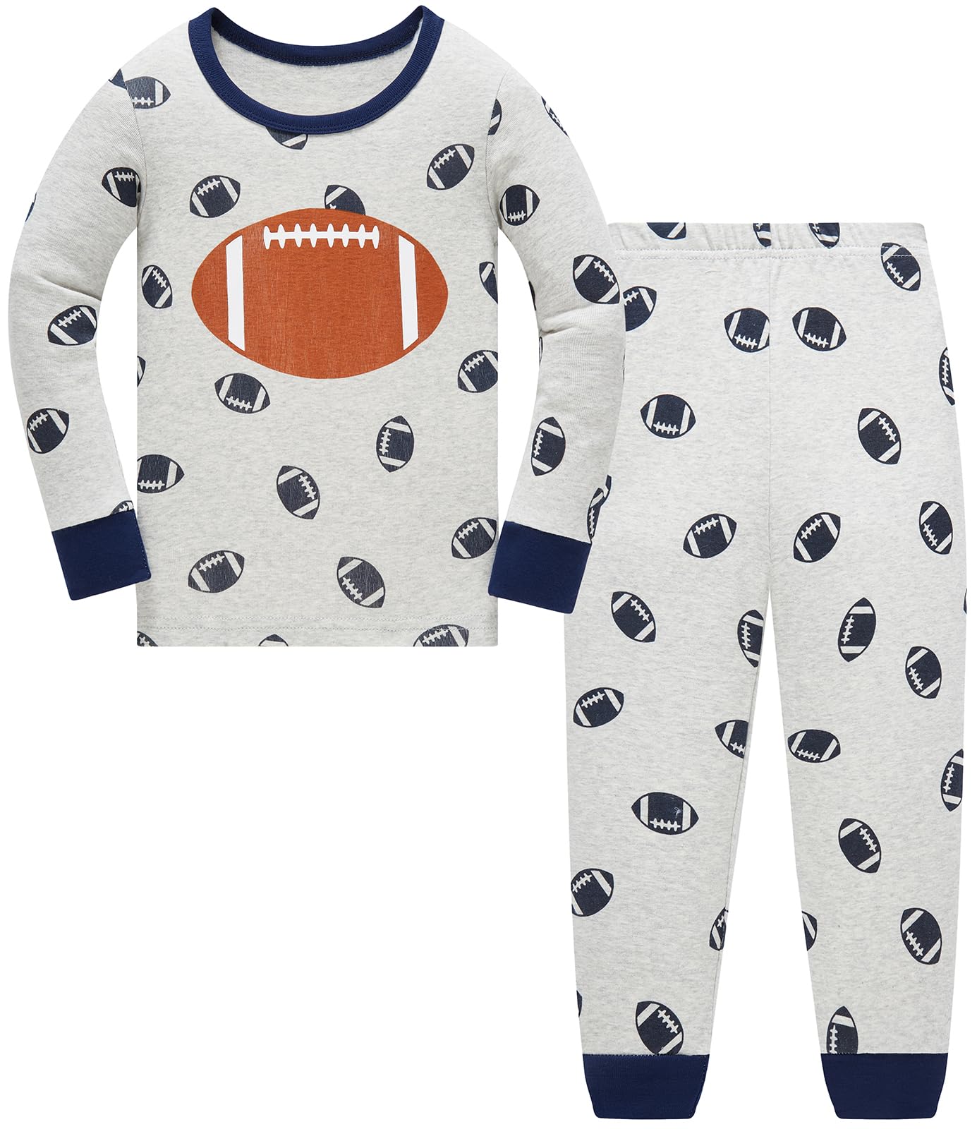 Jungen Pyjamas Dinosaurier Kinder Nachtwäsche Langarm Baumwolle Winter Weihnachten Pyjama Set Größe 92-152, 1-12 Jahre