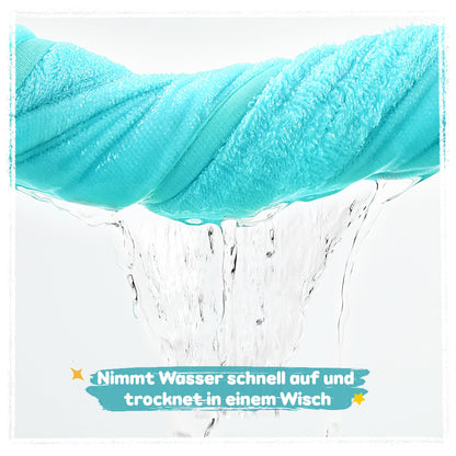 Yosemy Kapuzenhandtuch Baby - Oeko TEX - Baby Handtuch Kapuze 100% Baumwolle Badeponcho Kinder Babyhandtuch mit Kapuze Weich & Super Saugfähig 0-3 Jahre-Bär