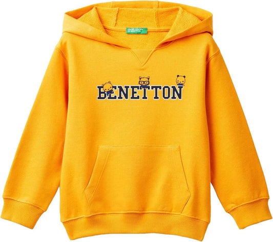 United Colors of Benetton Maglia C/CAPP. M/L 3J68G200Q Hooded Sweatshirt,