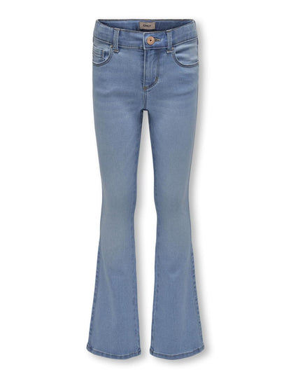 ONLY Girl Flared fit Jeans KOGROYAL Mittlere Taille Ausgestellt Jeans