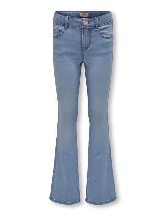 ONLY Girl Flared fit Jeans KOGROYAL Mittlere Taille Ausgestellt Jeans