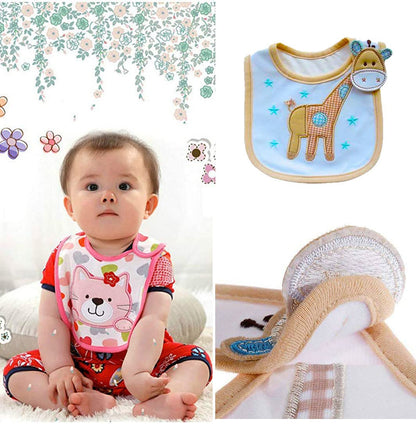 SLOSH Baby Bibs Baby Bibs Waterproof with Velcro for Newborns Niño Niñas Boys Girls Unisex Set 