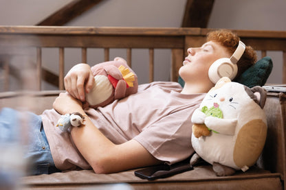 NICI Kuscheltier Fuchs Geeks 5cm rot - Stofftier aus weichem Plüsch, niedliches Plüschtier zum Kuscheln und Spielen, für Kinder & Erwachsene - tolle Geschenkidee