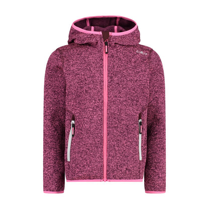 CMP boys fleece jacket Knitted Fix Hood 