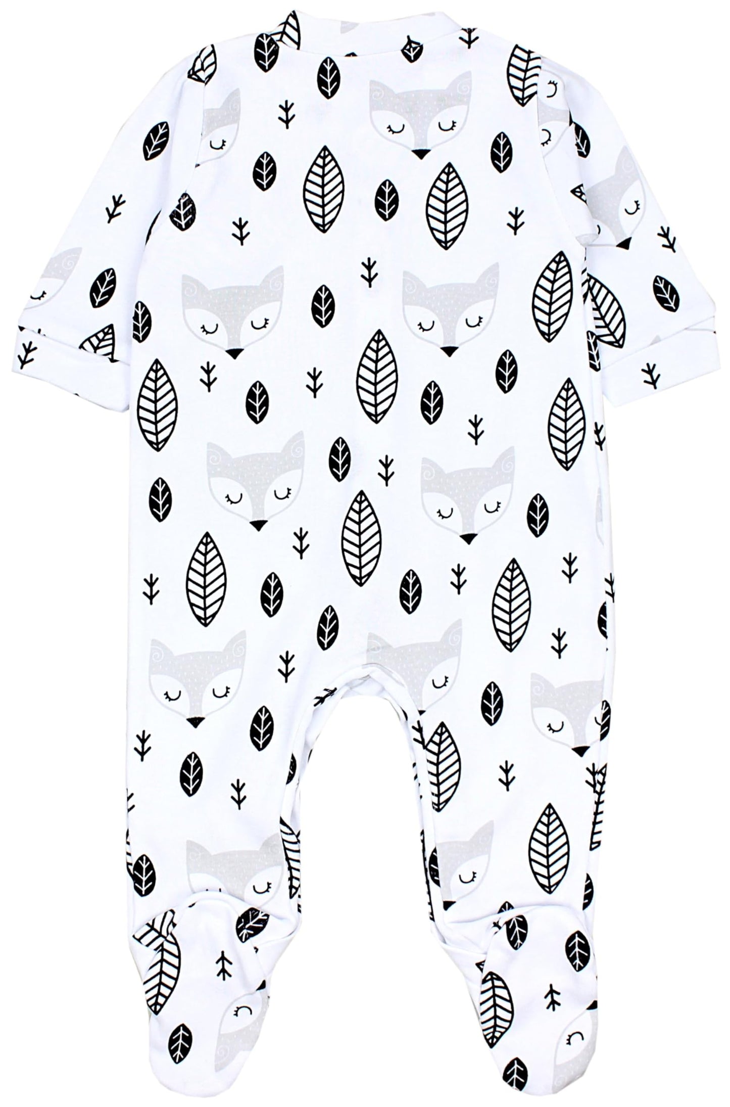 TupTam Baby Jungen Schlafstrampler Langarm Strampler Schlafanzug mit Fuß 3er Pack