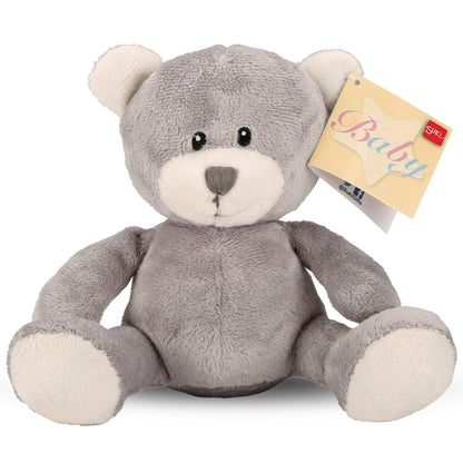 Baby Box Shop 14 Baby Gifts for Birth Boy, Ideal for Baby Showers, Baby Shower Gifts, with New Baby Essentials for Newborn Boys and a Blue Plush Teddy Bear