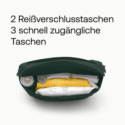 Bugaboo Kinderwagen Organizer-Tasche mit leicht zugänglichen Fächern. Praktisches Accessoire für alle Baby-Essentials in Desert Taupe