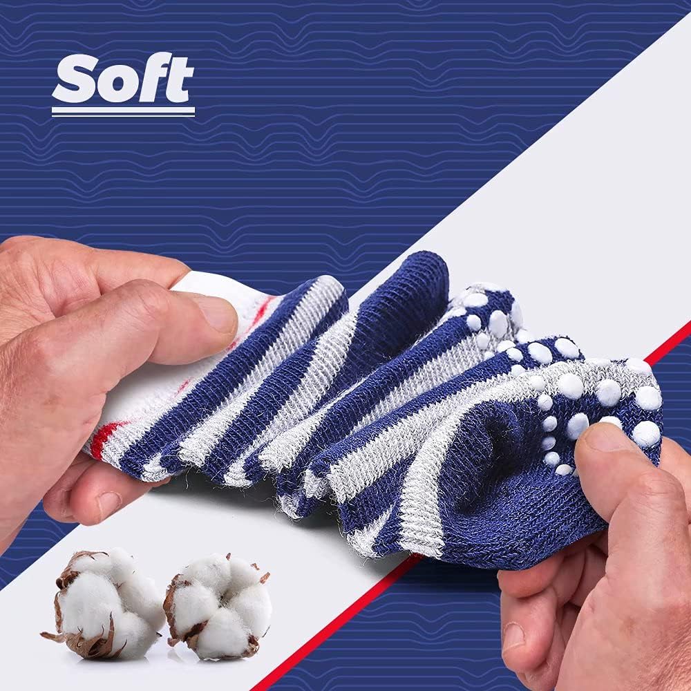 KOWAYI Stoppersocken Kinder 5/10 Paar ABS Rutschsocken Kinder Jungen, Mädchen, Baby Antirutschsocken 1-7 Jahre Grip Socken
