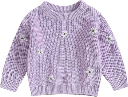 Geagodelia Baby Jumper Girls Boys Winter Knitted Sweater Shirt Knitted Jumper Long Sleeve Autumn Tops Soft Toddler Outwear