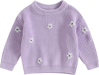 Geagodelia Baby Jumper Girls Boys Winter Knitted Sweater Shirt Knitted Jumper Long Sleeve Autumn Tops Soft Toddler Outwear